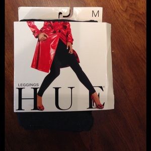 NWT Hue leggings size medium color heather gray